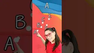 Can you CONNECT the DOTS using Letters? Play connect the Letters A-E for Kids #shorts #letters #dots