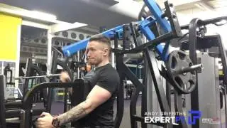 Andy Griffths - Hammer Strength single arm pull down