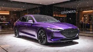 Genesis G80 EV (Violet) &ndash; The Future of Luxury Driving!