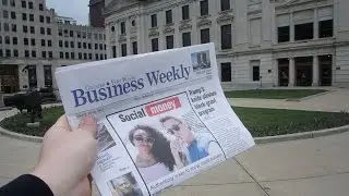 I'M NEWSPAPER FAMOUS!