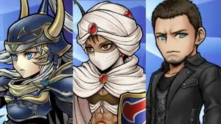 DFFOO Six-Warrior Quests Area 4! Vivi Shinryu with Warrior of Light, Minwu and Cor