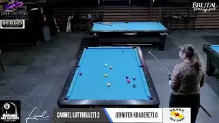 Carmel Luttrell vs Jennifer Kraber | 2025 Infinity Ladies Tour Finale