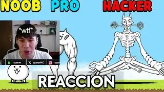 SPANER REACCIONA A NOOB VS PRO VS HACKER (termina xd)
