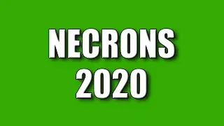 Necron Tactics 2020 - Prologue