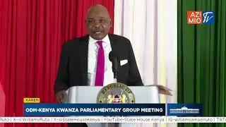 Listen to Makau Mutua's 10 Point Agenda that WOWED Raila and Ruto during UDA-ODM PG meeting