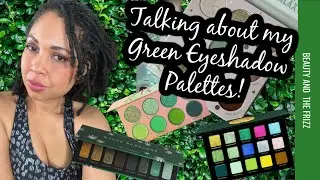 The Best Green Eyeshadow Palettes! My Collection!