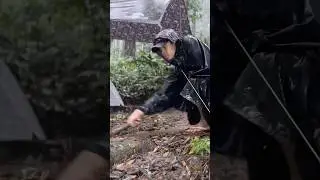 В ШОКЕ ОТ СИЛЬНОГО ДОЖДЯ‼️ #шорты
