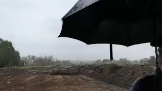 Мусорная свалка поросла травой возле МСЗ-4