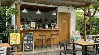 100+ Minimalist Cafe & Coffee Shop Design Ideas, Small Coffee Shop Budget Concept Design #127