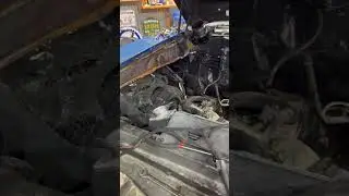 70 Cutlass Fire Damage. #automotive #mechanic #lsswap #ls #cutlass #oldmobile #musclecar #loss #fyp