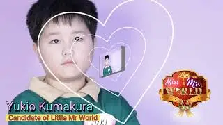 Little Ms & Mr World candidate #vote for YUKIO #model #contesttime #fashion #promotionalvideo
