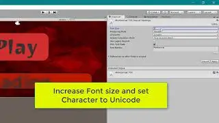Fix Blurry UI text in Unity and get Crispy text