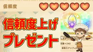 仲間の信頼度上げにはプレゼントがおすすめ！マジカルオレ配布作戦【ファンタジーライフi グルグルの竜と時をぬすむ少女】
