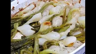 Cebollitas condimentadas al horno.-RecetasdeLuzMa