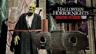 Halloween Horror Nights 2021 UNMASKING THE HORROR 3 House Tour! Bride of Frankenstein, Tooth Fairy