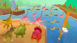 Dino Shifting 🏃&zwj;♂️🚗🚲🚦All Levels Gameplay Walkthrough Android,ios Max Level 27