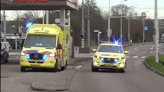 Mobiel Medisch Team & Ambulance met spoed voor Rendez-Vous bij tankstation Rotterdam Beverwaard!