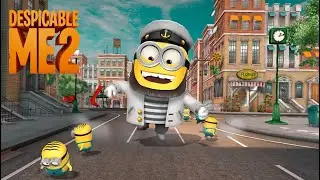 Despicable Me 2 Minion Rush gameplay walkthrough Sea Dog MEGA minion DOWNTOWN level 255-256 PC