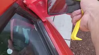 How To Remove RX7 FC Door Weatherseal Trim