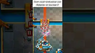 Zappies vs Skeletons ⚡Epic Clash Royale #ClashRoyale #Zappies #Skeletons #EpicBattle #Gaming #Shorts