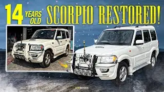 Старый Scorpio снова сияет ✨ | Преображение в Diamond White от ACN Motors