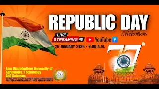 77th Republic Day Celebrations Monday, January 26, 2026