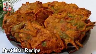 Palak Pakora Recipe | Ramzan Special Recipe | Pakora Recipe | Spinach Leaf Pakora Recipe