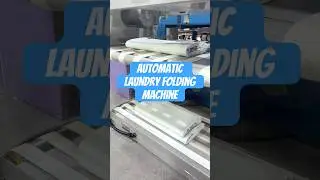 Automatic Laundry Folding Machine #machine #laundry