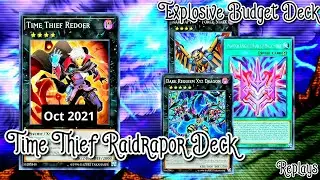 *Budget* Time Thief Raidraptor Deck | Oct 2021 |  No Nib Please | Duel Replays