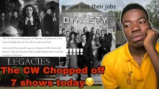 The CW cancelled SEVEN shows in one day &ndash; Dynasty and Legacies included