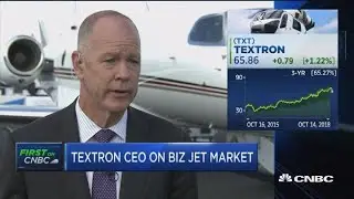 Textron CEO: Business confidence the main driver of jet industry