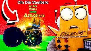 ПОЛУЧИЛ САМОГО РЕДКОГО БРЕЙНРОТА С МАКИМАЛЬНОЙ УДАЧЕЙ и УРОВНЕМ 😱 ROBLOX Escape Tsunami Brainrots