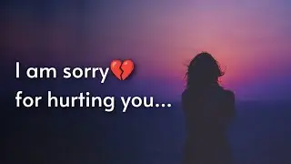 Видео &laquo;Мне жаль, что я люблю тебя&raquo;💔 | Пожалуйста, прости меня | Грустный статус Whatsapp &laquo;Прости&raquo;...