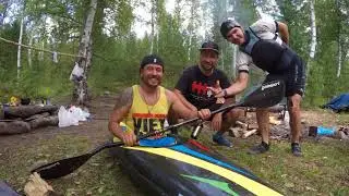 Summer 2 days trip Mana river with friends, bike, boat, trekking and kayaks