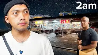 Filipinos Try 24hr Restaurants in Singapore at 2am