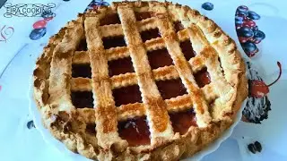 Хотите вкусный и быстрый пирог |Песочный пирог с клубничным джемом.#пирог#клубничныйджем#вкусно#ASMR