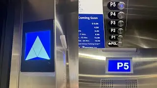 (MY FIRST GEN3????) Otis Traction Elevators @ EmoryUniv Hospital Midtown Parking Garage, Atlanta, GA