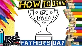 Celebrate Dad: How to Draw a Trophy with RSDrawings 🏆❤️