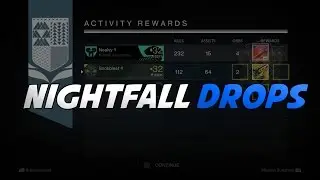 Destiny - My Nightfall Drops (2 Exotics!)