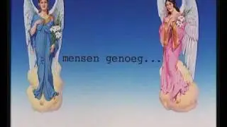 getekende mensen (Tante liep vrij rond)