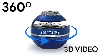 Air Pro Car Air Freshener 360 Degree 3D Video | Packshot Studio