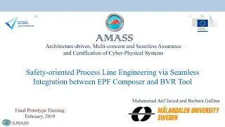 AMASS Prototype P2 Training: Variability Management at Process Level (MDH)