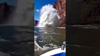 Colorado river in Grand Canyon National Park, Arizona 😲😲😲