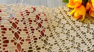 This Crochet Pattern is Amazing❗️One Piece Blouse Tutorial Video