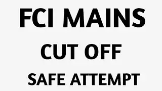FCI MAINS CUT OFF
