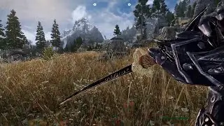 【Skyrim SE】Ghostrunner in Skyrim - First Person Combat