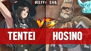 【GGST】TENTEI(TESTAMENT) vs HOS1NO(GOLDLEWIS) ▰ Guilty Gear Strive | High Level Gameplay