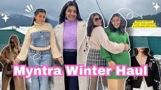 Myntra Winter Haul | Winter Outfit ideas 2025 | Layering, Styling, Must Have Pieces | Shruti Kothari