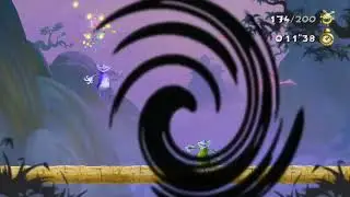 Rayman Legends daily challenges dojo speed (share play Nickpv1979) PS4