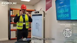 FORXAI Mirror - The AI device for Health and Safety PPE Compliance Checking